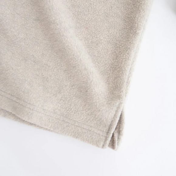 Vintage Point  Zero Tan Fleece Button Up Sweater Size Small - Picture 6 of 14